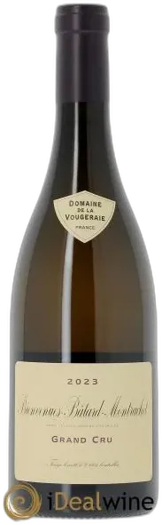 photo du vin Bienvenues-Bâtard-Montrachet Grand Cru la Vougeraie 2023