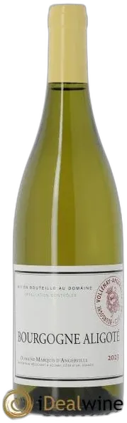 photos du vin Bourgogne Aligoté Marquis D&Apos;Angerville 2023