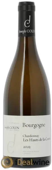 image du vin Bourgogne les Hauts de la Combe Joseph Colin 2023