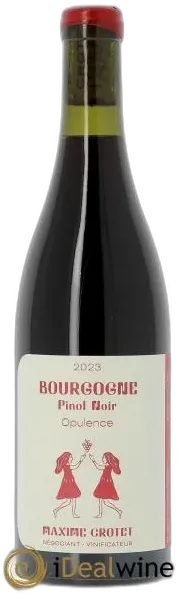 photo du vin Bourgogne Opulence Maxime Crotet