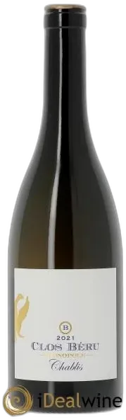 vue du vin Chablis Clos Béru Monopole 2021 Château de Béru