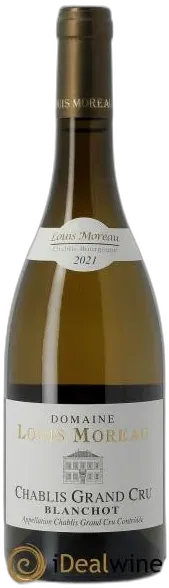 illustration du vin Chablis Grand Cru Blanchot Louis Moreau