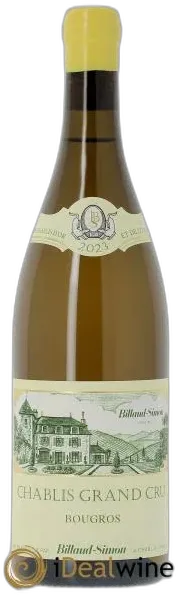 illustration du vin Chablis Grand Cru Bougros Billaud-Simon