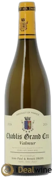 illustration du vin Chablis Grand Cru Valmur Jean-Paul & Benoît Droin