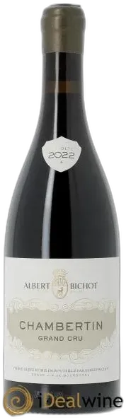 vue du vin Chambertin Grand Cru Albert Bichot 2022