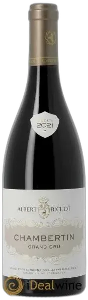 vue du vin Chambertin Grand Cru Albert Bichot 2021