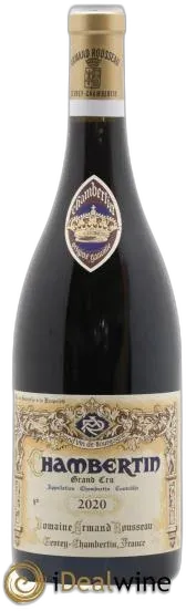 photo du vin Chambertin Grand Cru Armand Rousseau