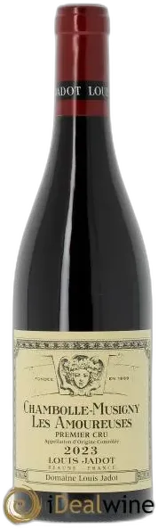 vue du vin Chambolle-Musigny 1er Cru les Amoureuses Domaine Louis Jadot 2023