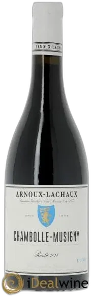 photo du vin Chambolle-Musigny Arnoux-Lachaux 2018
