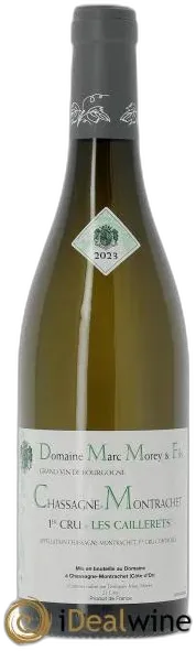 illustration du vin Chassagne-Montrachet 1er Cru les Caillerets Marc Morey 2023