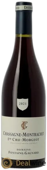 aperçu du vin Chassagne-Montrachet 1er Cru Morgeot Fontaine-Gagnard 2021