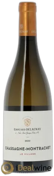 aperçu du vin Chassagne-Montrachet le Village Edouard Delaunay 2022