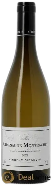 capture du vin Chassagne-Montrachet Vieilles Vignes Vincent Girardin 2021