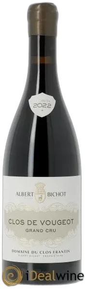 photo du vin Clos de Vougeot Grand Cru Clos Frantin Albert Bichot 2022