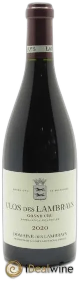 photo du vin Clos des Lambrays Grand Cru Domaine des Lambrays