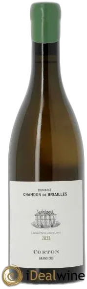 vue du vin Corton Grand Cru Chandon de Briailles 2022