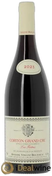 capture du vin Corton Grand Cru Clos des Fiètres Vincent Bouzereau 2023