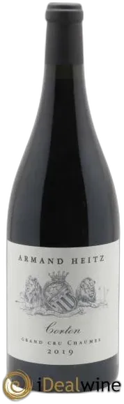 capture du vin Corton Grand Cru les Chaumes Armand Heitz 2019