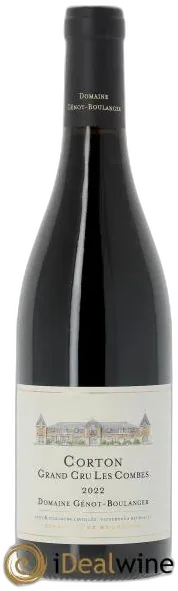 photo du vin Corton Grand Cru les Combes Génot-Boulanger 2022