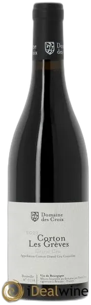 photo du vin Corton Grand Cru les Grèves Croix 2023