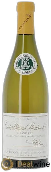 capture du vin Criots-Bâtard-Montrachet Grand Cru Louis Latour 2023