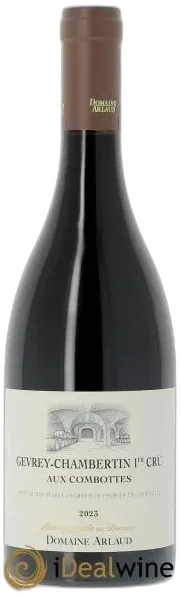 capture du vin Gevrey-Chambertin 1er Cru Aux Combottes Arlaud 2023