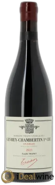 illustration du vin Gevrey-Chambertin 1er Cru en Ergot Domaine Trapet 2023