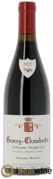 photo du vin Gevrey-Chambertin 1er Cru la Perrière Arnaud Mortet 2022