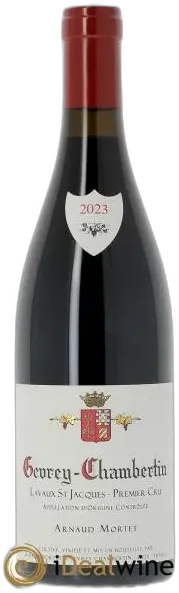 photos du vin Gevrey-Chambertin 1er Cru Lavaux Saint Jacques Arnaud Mortet 2023