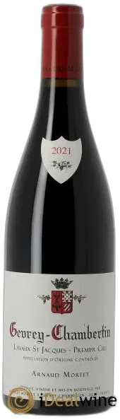 illustration du vin Gevrey-Chambertin 1er Cru Lavaux Saint Jacques Arnaud Mortet 2021