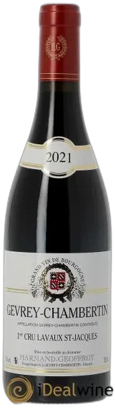 photo du vin Gevrey-Chambertin 1er Cru Lavaux Saint Jacques Harmand-Geoffroy 2021