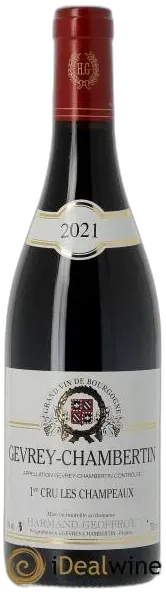 image du vin Gevrey-Chambertin 1er Cru les Champeaux Harmand-Geoffroy 2021