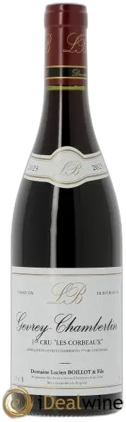 photo du vin Gevrey-Chambertin 1er Cru les Corbeaux Lucien Boillot & Fils 2023
