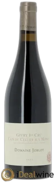 illustration du vin Givry 1er Cru Clos du Cellier Aux Moines Joblot 2023