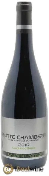 photo du vin Griotte-Chambertin Grand Cru Cuvée du Saule Laurent Ponsot