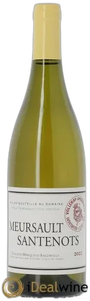image du vin Meursault 1er Cru Santenots Marquis D&Apos;Angerville 2022