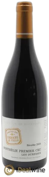 photo du vin Monthélie 1er Cru les Duresses Terres de Velle 2020