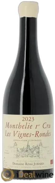illustration du vin Monthélie 1er Cru les Vignes Rondes Rémi Jobard 2023