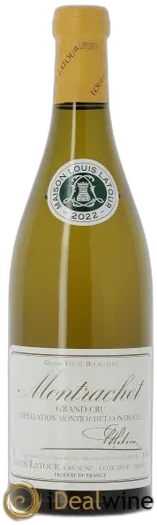photo du vin Montrachet Grand Cru Louis Latour 2022