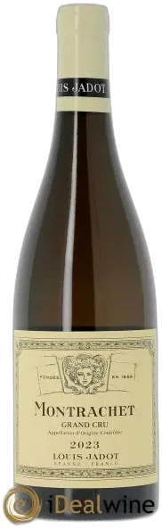 vue du vin Montrachet Grand Cru Maison Louis Jadot 2023