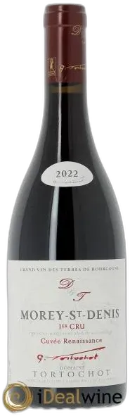 photo du vin Morey Saint-Denis 1er Cru Cuvée Renaissance Tortochot 2022
