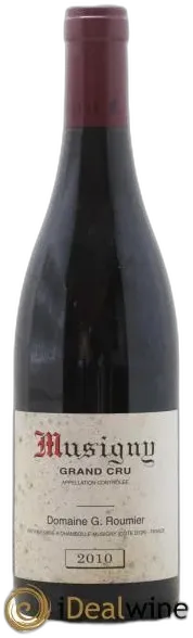 aperçu du vin Musigny Grand Cru Georges Roumier 2010