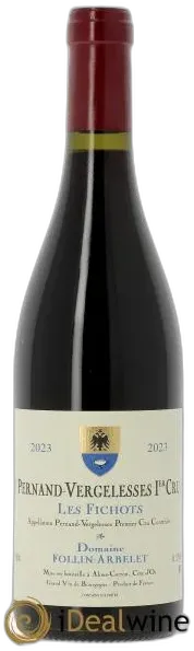 photo du vin Pernand-Vergelesses 1er Cru les Fichots Follin-Arbelet 2023