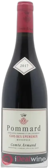 photo du vin Pommard 1er Cru Clos des Epeneaux Comte Armand 2017