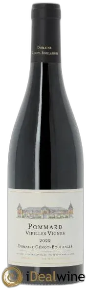 illustration du vin Pommard Vieilles Vignes Génot-Boulanger
