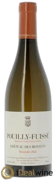 capture du vin Pouilly-Fuissé Pierrefolle Château des Rontets 2022