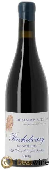 image du vin Richebourg Grand Cru a F. Gros