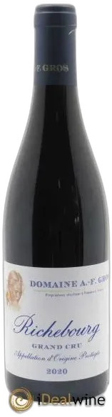 image du vin Richebourg Grand Cru a F. Gros