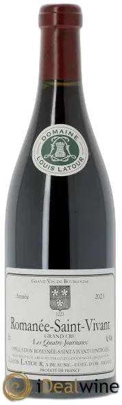photo du vin Romanée-Saint-Vivant Grand Cru les Quatre Journaux Louis Latour
