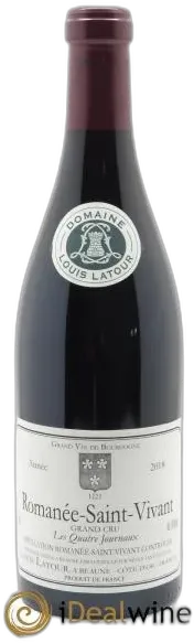 photo du vin Romanée-Saint-Vivant Grand Cru les Quatre Journaux Louis Latour